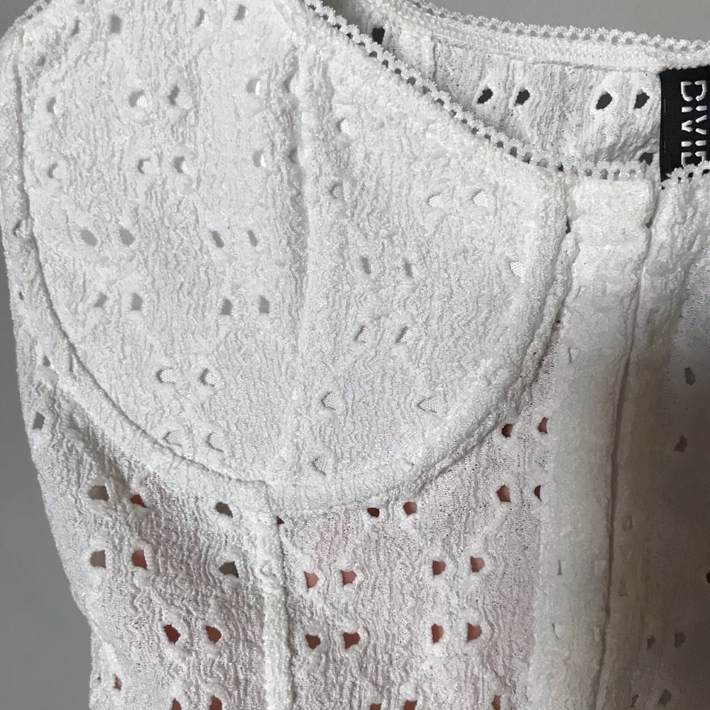 Cottagecore broderie anglaise bustier corset top 🕊 - Picture 4 of 4